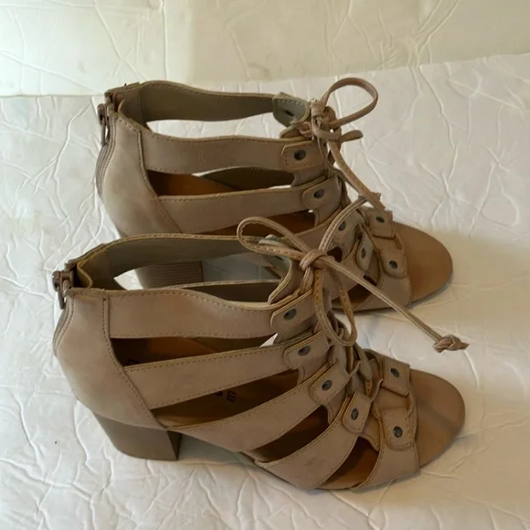 Rampage Valerie ankle blush heel shoes Sz 7M - Picture 4 of 10